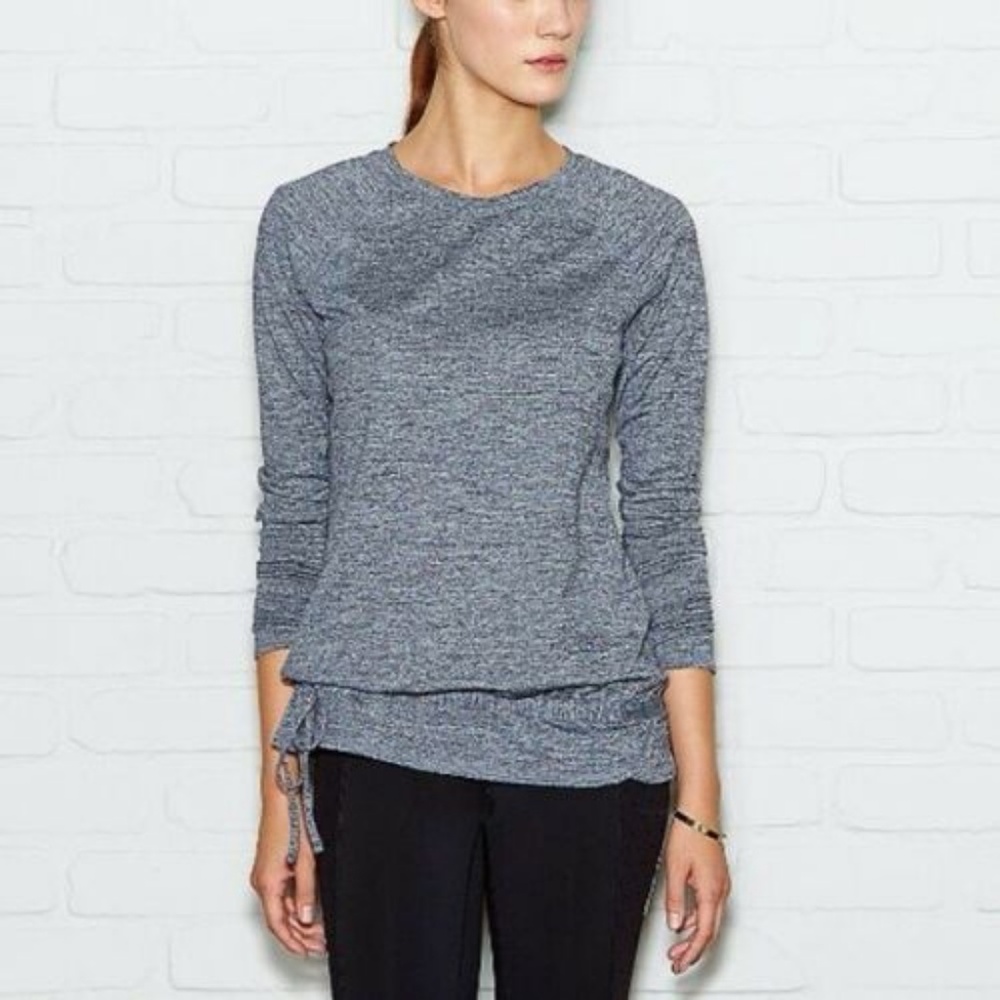 LUCY "Jog for Joy" Gray Long Sleeve Active Top XL